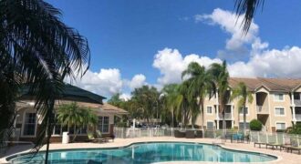 Well maintained 2 Bed 2 Bath Condo that offers 2 spacious split floor plan bedrooms for rent, water front view centrally located in a beautiful gated community of San Michele